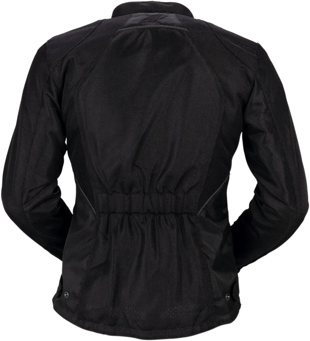 Z1R Women’S Gust Waterproof Riding Jacket – Black, Size Small (Model 2820-4950) 1
