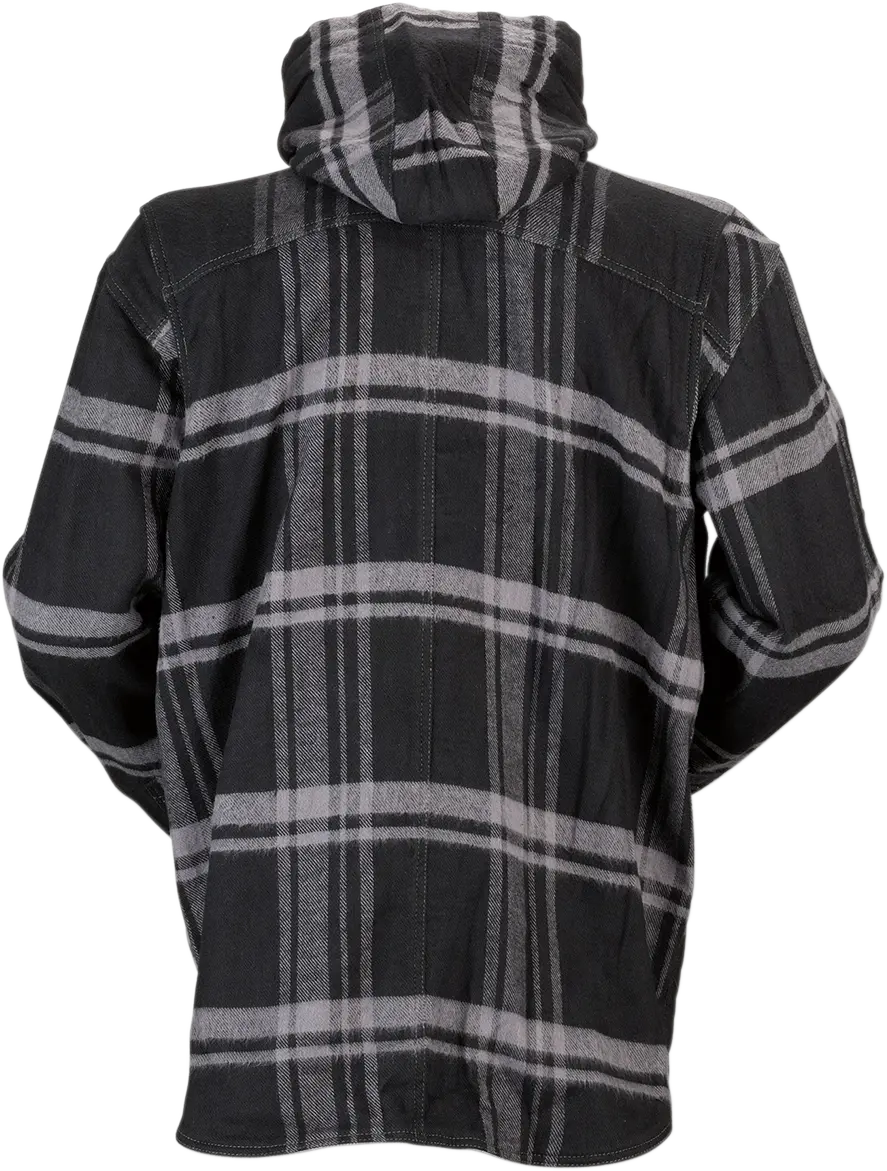 Z1R Timber Flannel Shirt In Black/Gray – Small (Model 3040-2832) 1