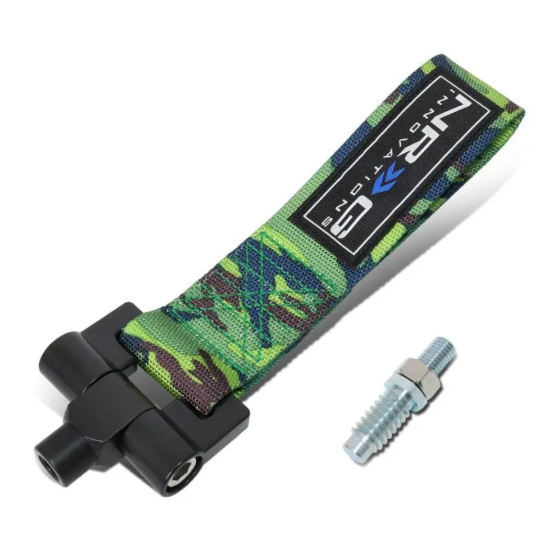 Nrg Camo Tow Strap With Bolt-In Mounting – Rated For 5,000 Lbs, Fits Audi A4 (2008+) 1