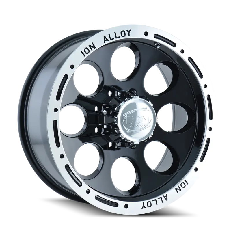 Ion Type 174 18X9 / 6X139.7 Bp / 0Mm Offset / 106Mm Hub Black/Machined Wheel 1
