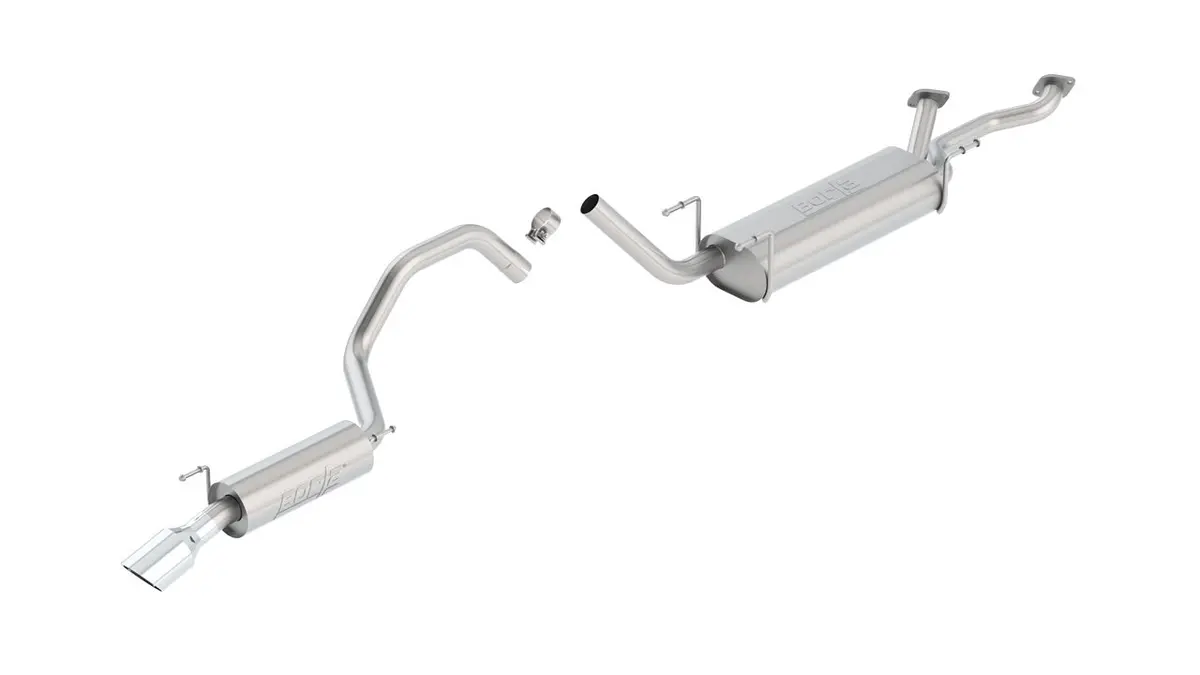 Borla Stainless Steel Cat-Back Exhaust System – Touring Configuration For 1998–2007 Lexus Lx470 & Toyota Land Cruiser 1