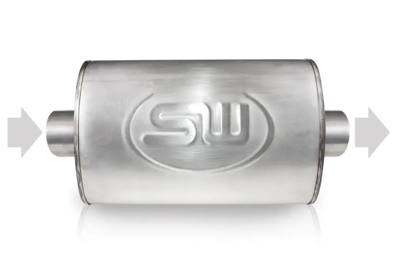 Stainless Works 2.5In Id Center Inlet/ 2.5In Od Center Outlet 4Inx8In 1
