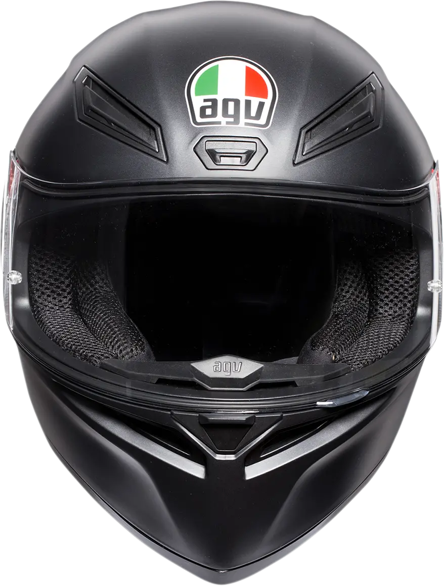 Agv K1 Full-Face Motorcycle Helmet – Matte Black, Size Large (Model 200281O4I000309) 1