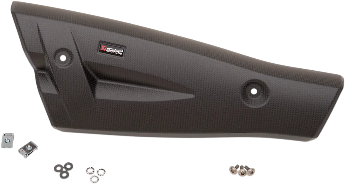 Akrapovič Carbon Fiber Heat Shield – P-Hsh125R1 Universal Fit 1