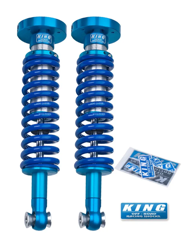 King 2.5-Inch Internal Reservoir Coilover Shocks – Front Pair For 2004–2008 Ford F-150 2Wd 1