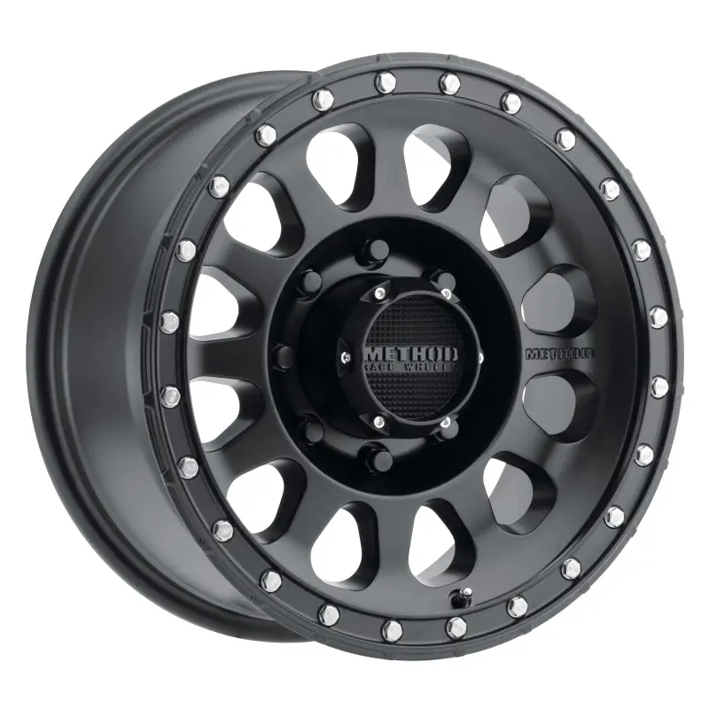Method Mr315 Matte Black Off-Road Wheel – 17X8.5", +25Mm Offset, 8X6.5" (130.81Mm) Bolt Circle, 130.81Mm Center Bore 1