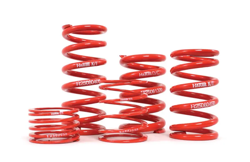 H&R Single Race Spring — 2.5" Inner Diameter, 6" Length, 450 Lb/In Rate 1
