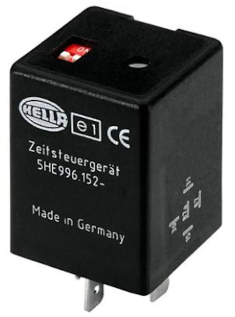 Hella 12V 5-Pin Timer Relay – Delay-On Activation (Model 0900S) 1