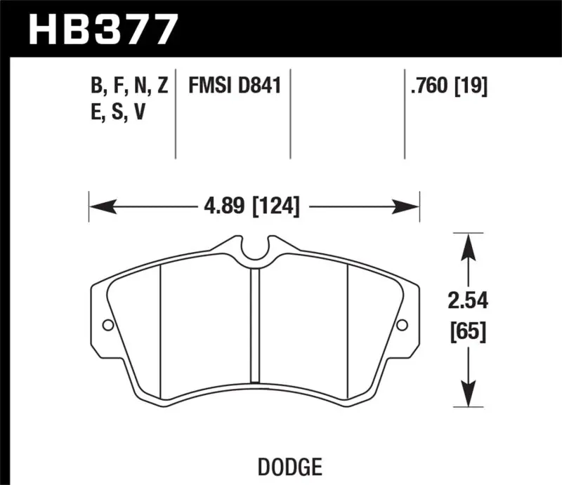 Hawk Hps Street Performance Front Brake Pads – Optimized For Srt4 Applications 1
