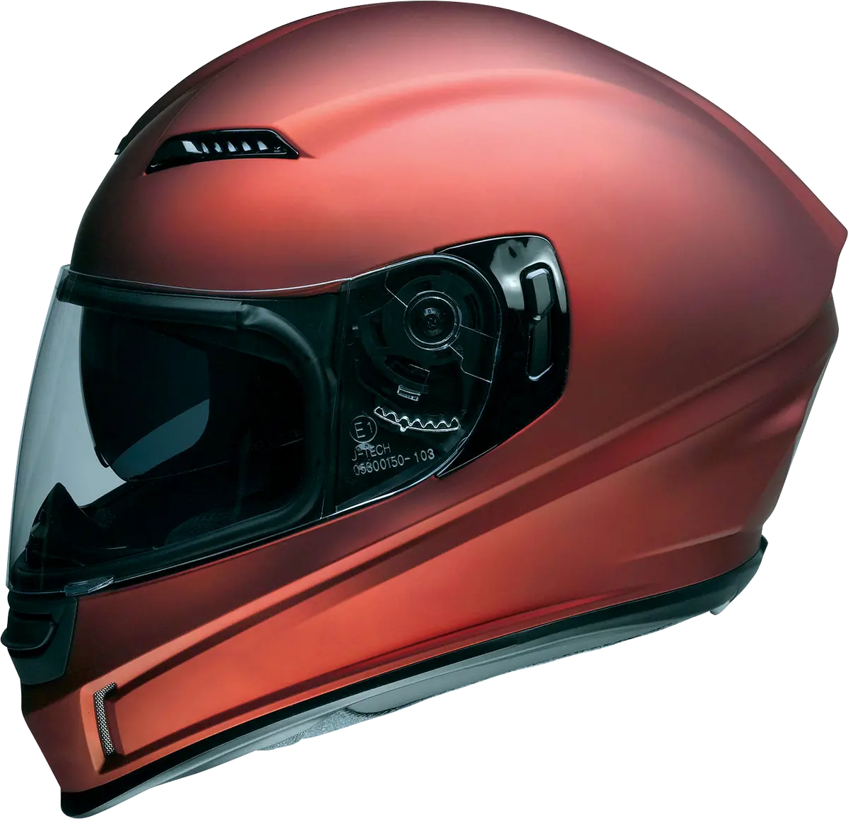 Z1R Jackal Modular Motorcycle Helmet – Satin Red Finish, Size Xl 1