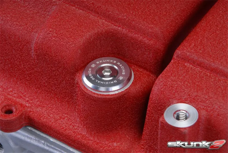 Skunk2 Low-Profile Valve Cover Hardware – Clear Anodized For Honda/Acura B-Series Vtec Engines 1