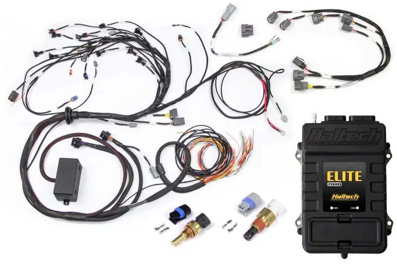 Haltech Rb Elite 2000 Ecu Kit With Terminated Wiring Harness And Late-Model Ignition Support For Nissan Engines 1