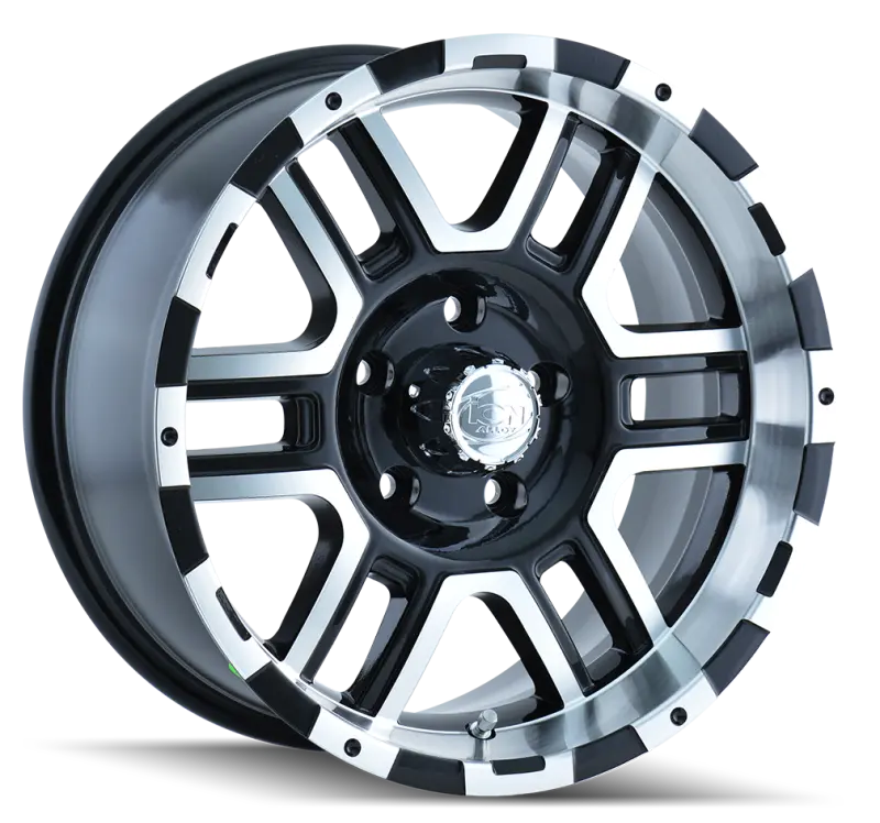 Ion Type 179 18X9 / 5X127 Bp / 12Mm Offset / 83.82Mm Hub Black/Machined Wheel 1