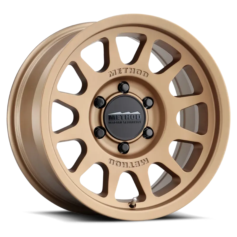 Method Mr703 Bronze Off-Road Wheel – 17X8.5, Zero Offset, 6X120 Bolt Pattern, 67Mm Center Bore 1