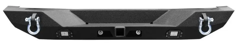 Dv8 Offroad Full-Length Rear Bumper With Integrated Lighting – Compatible With 2007–2018 Jeep Wrangler Jk 1