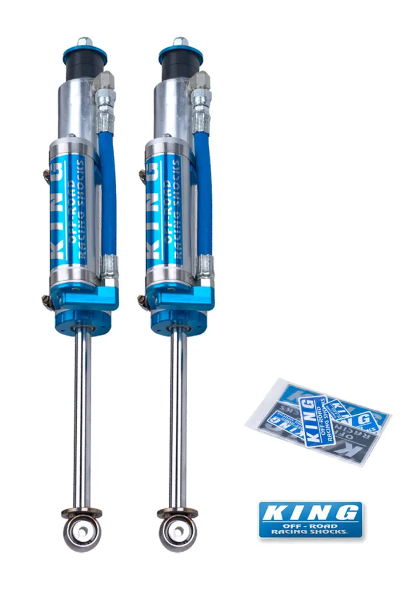 King Shocks Piggyback Reservoir Front Coilover Shocks For 1997–2006 Jeep Wrangler Tj – 3–5 Inch Lift, 2.5" Diameter 1