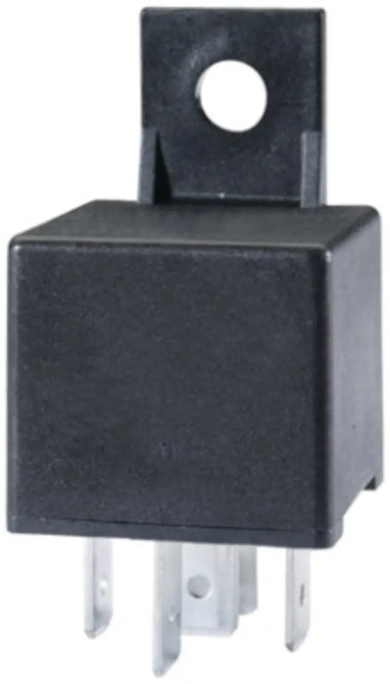 Hella Mini Iso 5-Pole Spdt Relay – 24V, Din Standard, With Socket Base 1