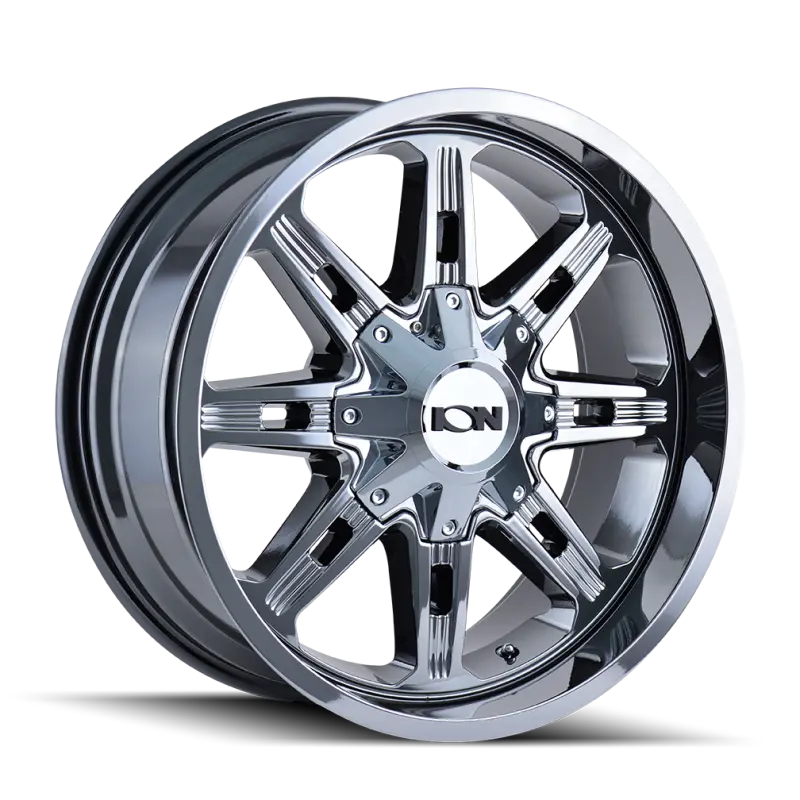 Ion Type 184 20X9 / 5X127 Bp / 18Mm Offset / 87Mm Hub Chrome Wheel 1