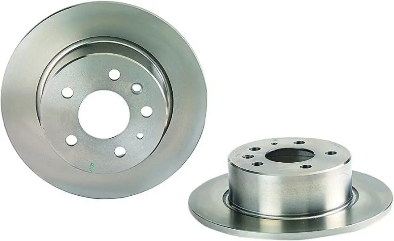 Brembo Premium Front Brake Rotors – Uv-Coated Oe-Equivalent, For 2001–2009 Volvo S60, 1999–2006 S80, And 2001–2007 V70 1