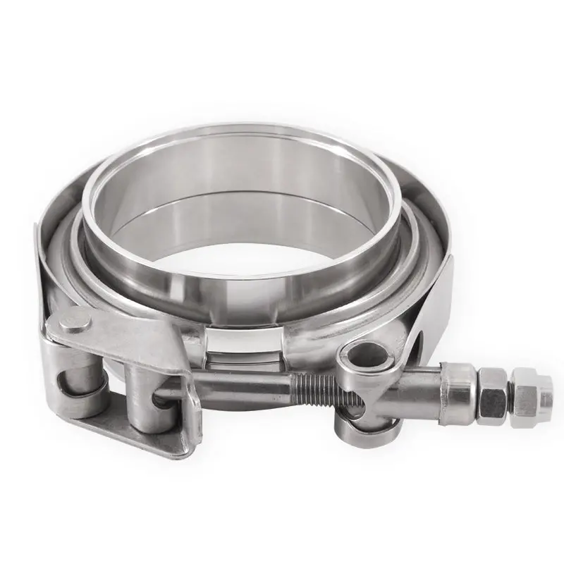 Mishimoto 2.5-Inch (63.5Mm) Stainless Steel V-Band Clamp For High-Performance Exhaust Systems 1