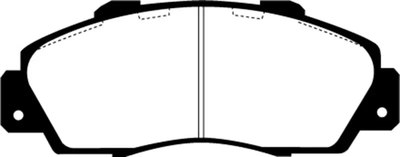 Ebc Greenstuff High-Performance Front Brake Pads For 1997 Acura Cl 3.0L 1