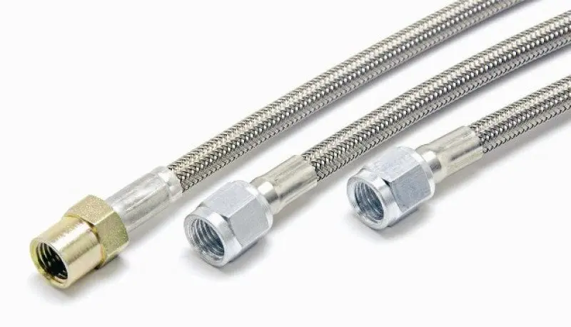 Mcleod Steel Braided Hydraulic Brake Line – An4 Double Female, 23-Inch Length 1
