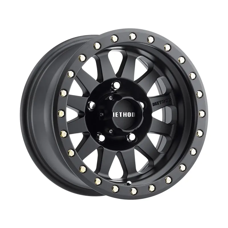 Method Mr304 Double Standard 17X8.5 0Mm Offset 5X150 116.5Mm Cb Matte Black Wheel 1
