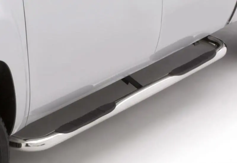 Lund Polished Stainless Steel Round Nerf Bars For 1994–2002 Dodge Ram 2500 Quad Cab – 3-Inch Diameter 1