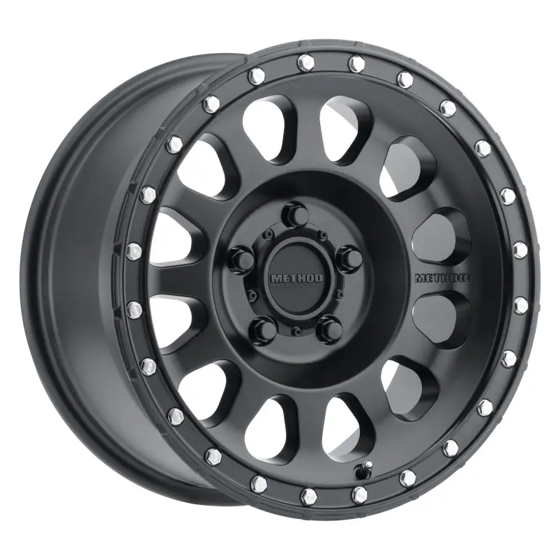 Method Mr315 18X9 +18Mm Offset 5X150 110.5Mm Cb Matte Black Wheel 1