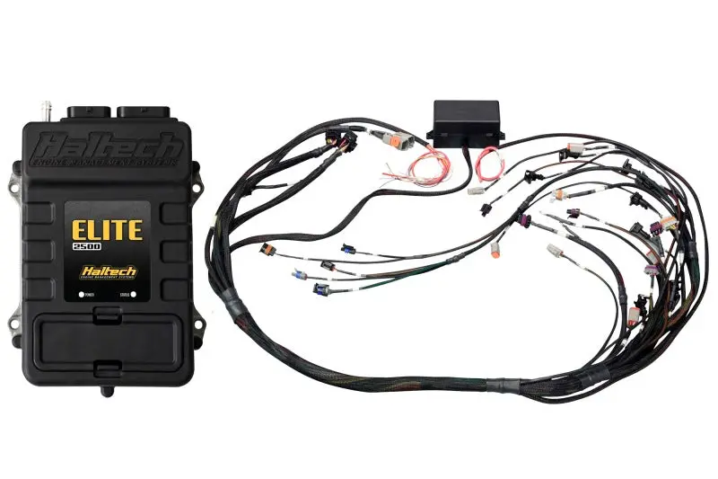 Haltech Elite 2500 Ecu Kit For Gm Gen Iv Lsx Engines (Ls2/Ls3) – Dbw-Ready Harness With Ev1 Injector Connectors 1