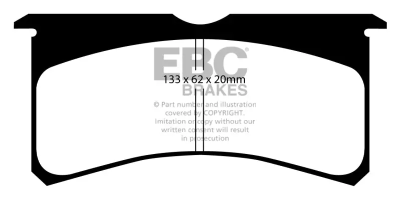 Ebc Redstuff Ceramic Performance Brake Pads — Street And Track Optimized 1