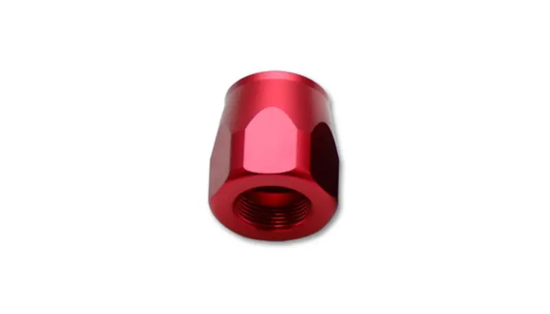 Vibrant -8An Red Hose End Socket Fitting – Precision-Machined Aluminum For High-Pressure Lines 1