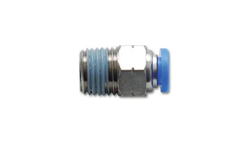 Vibrant Male Straight Fitting For 1/4-Inch Od Tubing – 1/16-Inch Npt Thread 1
