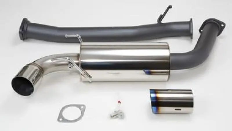 Hks Rx8 75Mm Single Ti-Tip Hi Power Cat-Back Exhaust 1