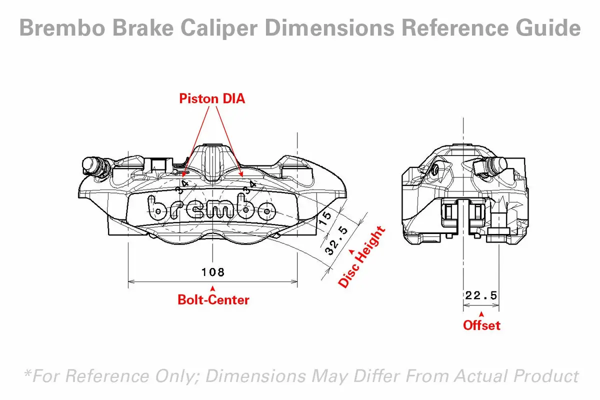 Brembo Gp4-Rs Monobloc Radial-Mount Front Brake Calipers — Titanium Grey Finish 1