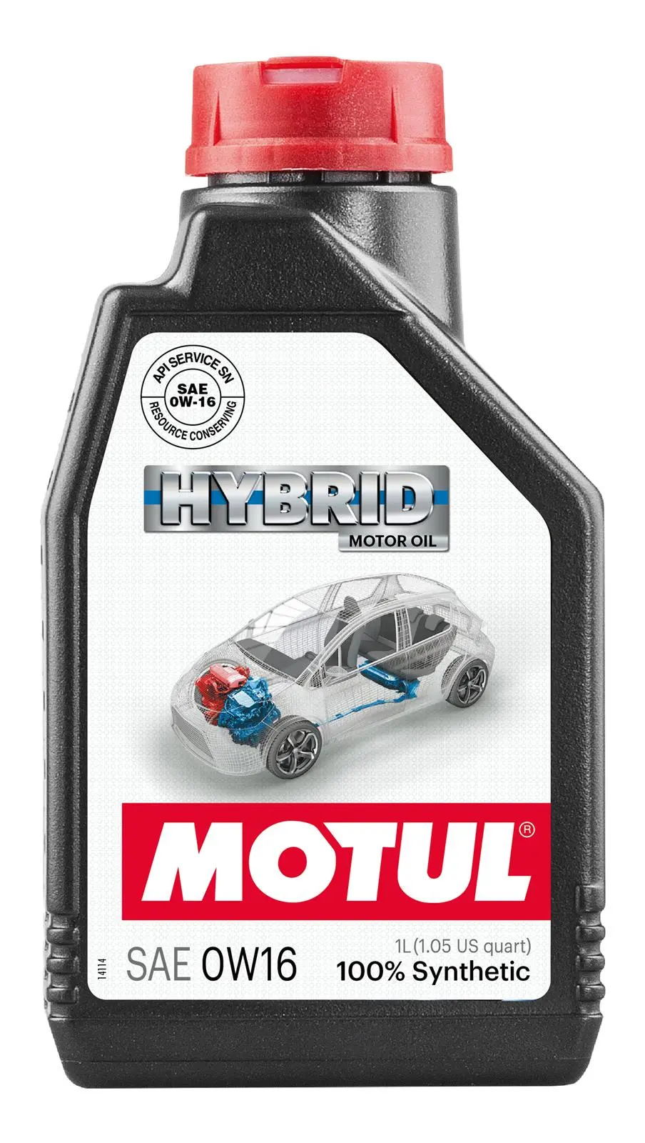 Motul Oem Synthetic Hybrid Engine Oil – 0W-16, Api Sn Certified 1