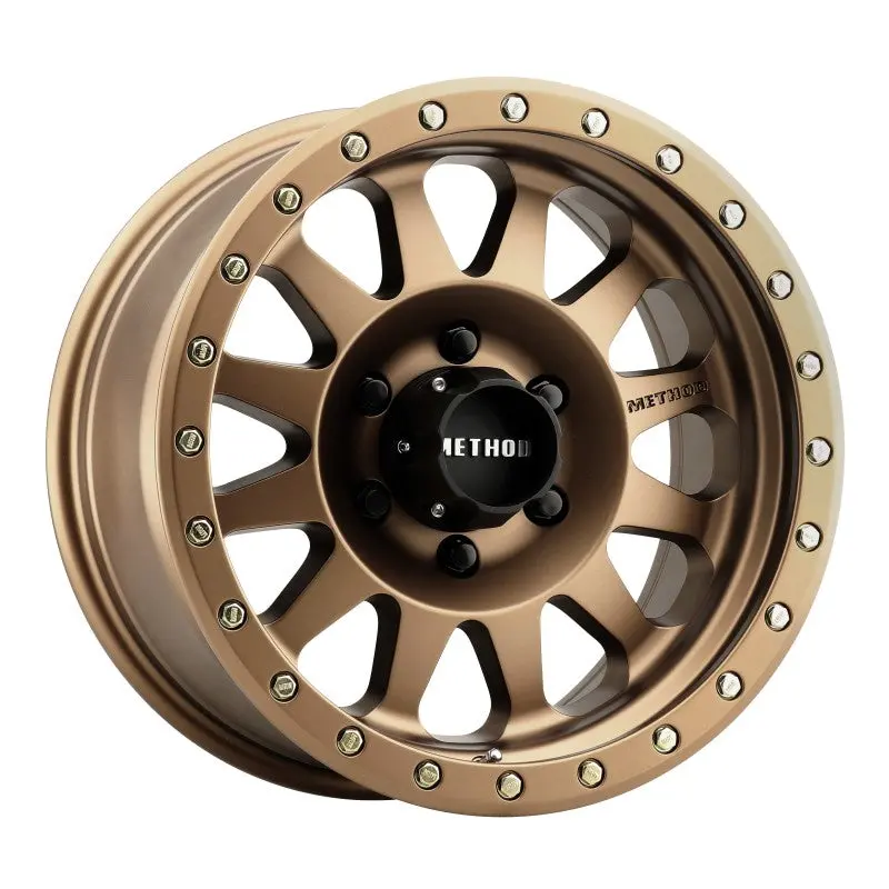 Method Mr304 Bronze Finish Wheel – 16X8 Inches, 0Mm Offset, 6X5.5 Bolt Pattern, 108Mm Center Bore 1