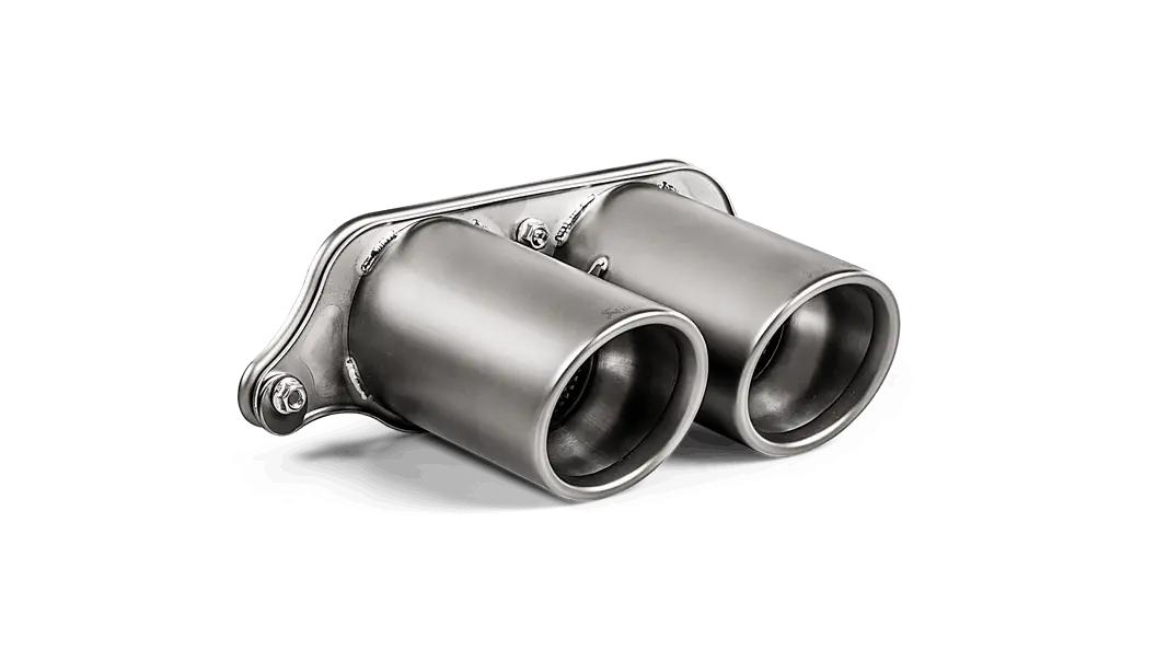 Akrapovic Titanium Rear Tailpipe Set For 2018–2020 Porsche 911 Gt3 Rs 1