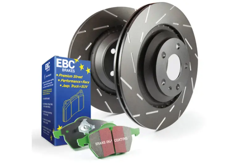 Greentuff Stage 2 Brake Kit With Usr Rotors For 2000 Model Year Vehicles 1