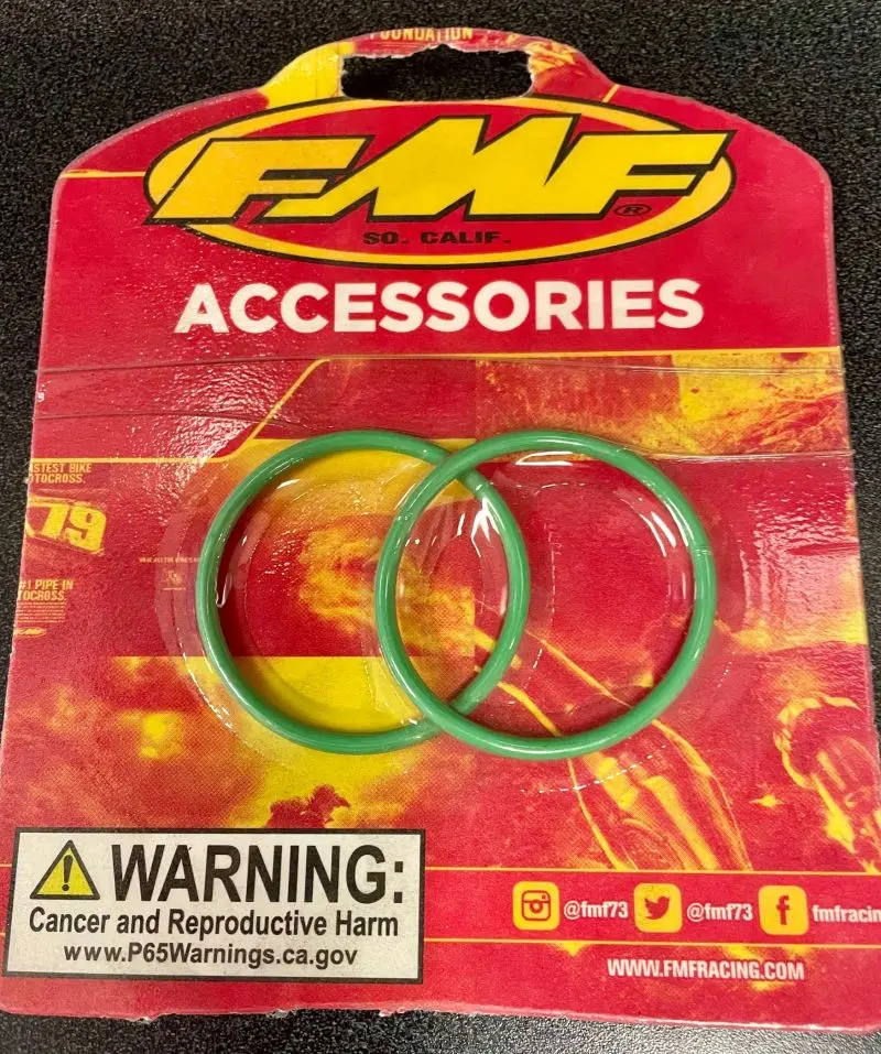 Fmf Racing Kx125 (1988–2002) & Yz85 (2019–2024) Exhaust Pipe O-Ring Rebuild Kit (P/N 014885) 1