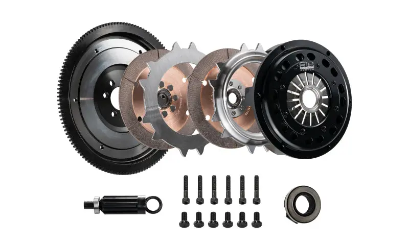Dkm Twin-Disc Ceramic Clutch Kit With Flywheel – Compatible With 2006–2009 Bmw 135I 1