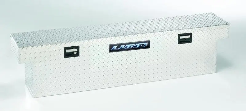 Lund Universal Aluminum Single Lid Cross Bed Box - Brite 1