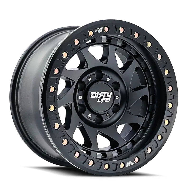 Dirty Life Enigma Race Forged Wheel – 17X9", 6X135, -12Mm Offset, 87.1Mm Hub, Matte Black 1
