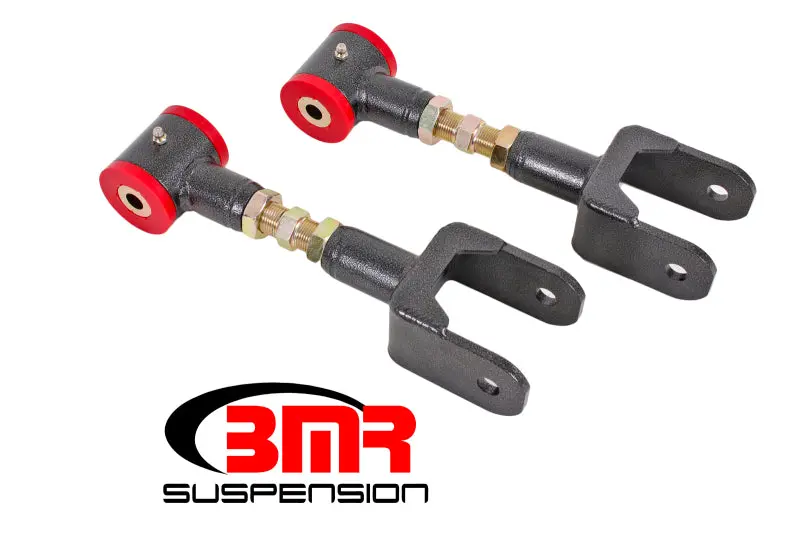 Bmr On-Car Adjustable Upper Control Arms For 1979–2004 Fox-Body Mustangs – Polyurethane Bushings, Black Hammertone Coating 1