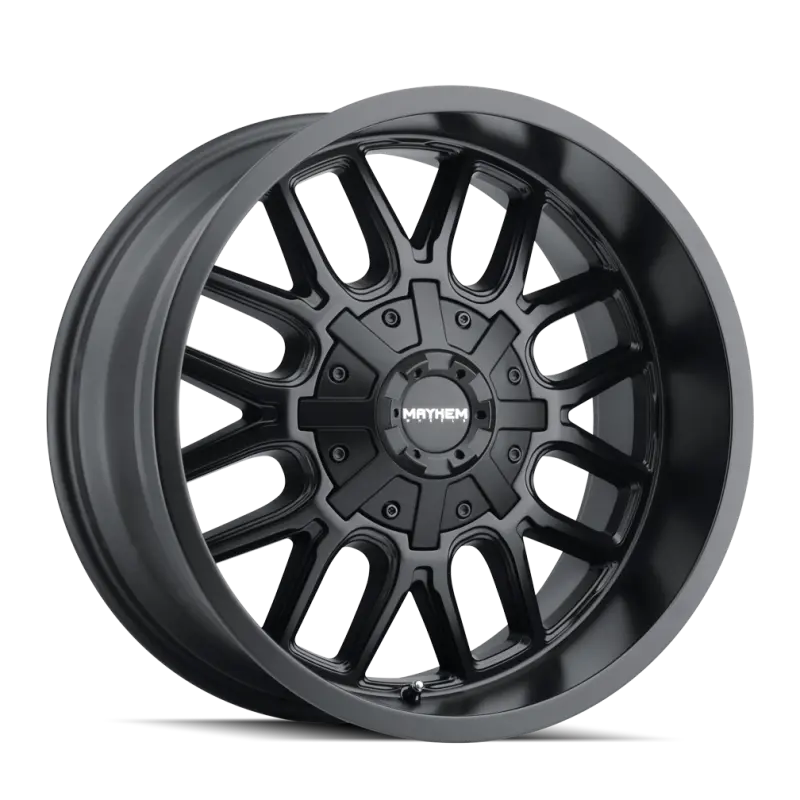 Mayhem Cogent Matte Black Wheel – 17X9 Inches, 5X127Mm, -12Mm Offset, 87.1Mm Hub Bore 1