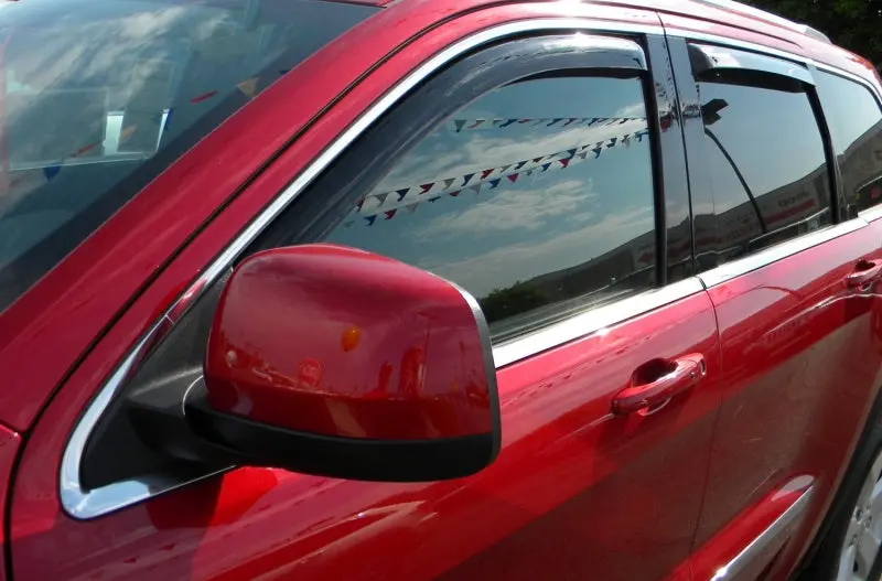 Egr In-Channel Window Deflectors For 2011+ Jeep Grand Cherokee – Set Of Four 1