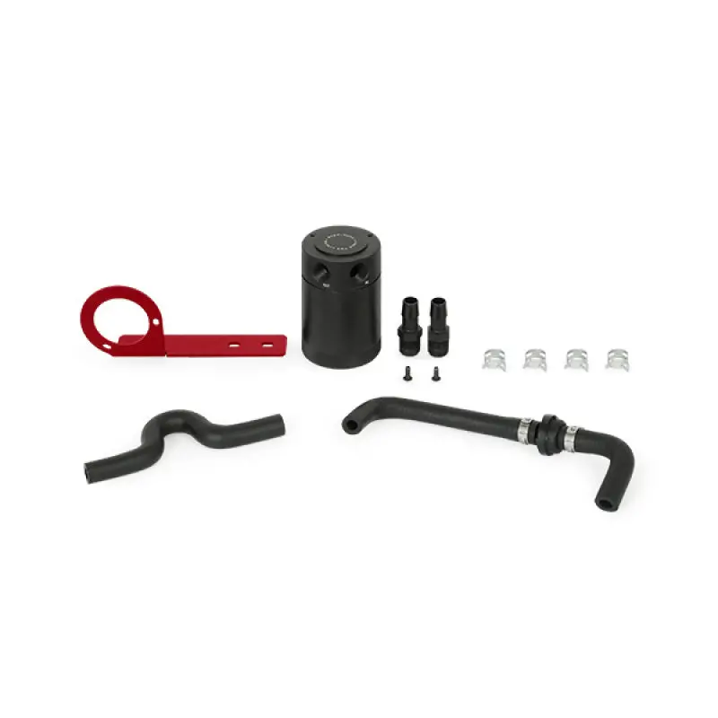 Mishimoto Baffled Oil Catch Can Kit – Red, For 2017+ Honda Civic Type R 1