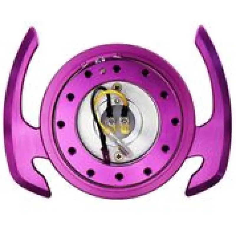 Nrg Gen 4.0 Quick Release Steering Hub Kit – Purple Body & Ring With Ergonomic Handles 1