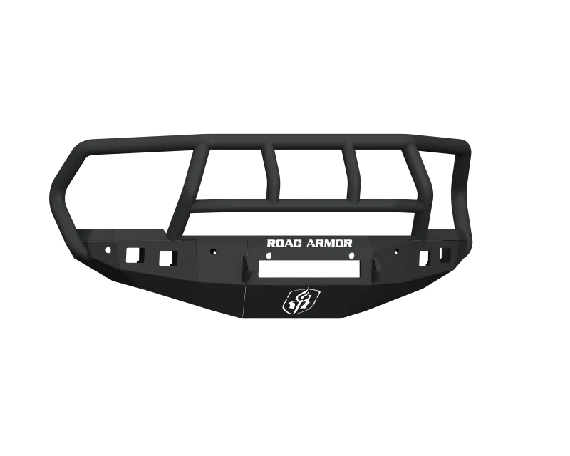 Road Armor 16-18 Ram 2500 Stealth Front Bumper W/Titan Ii Guard/6 Sensor Holes - Tex Blk 1