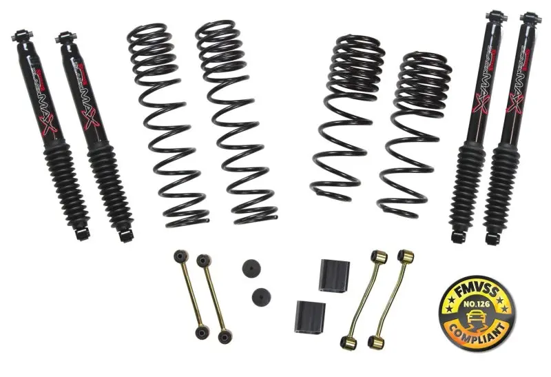 Skyjacker 2In-2.5In Suspension Lift Kit W/Black Max Shocks 2018 Jeep Wrangler Rubicon (Jl) 2Dr 1